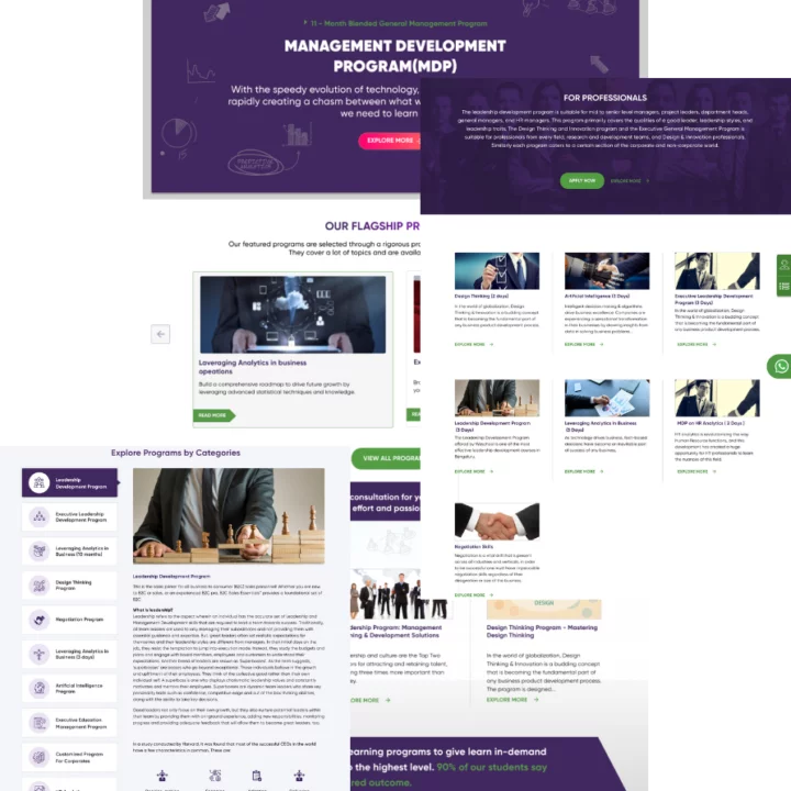 We School project portfolio